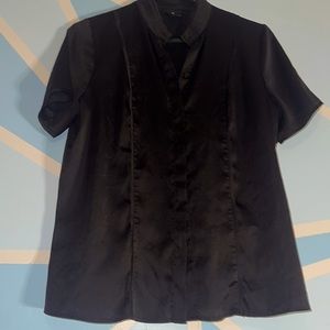 Worthington satin blouse